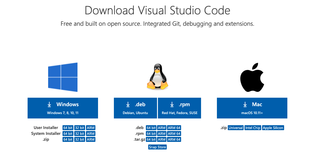 vscode-download-os-list